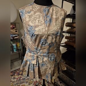 SHEIN White and Tan Garment